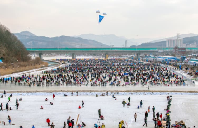 자라섬 씽씽 겨울축제